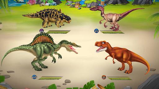 All the dinosaurs found in Jurassic World: The Game