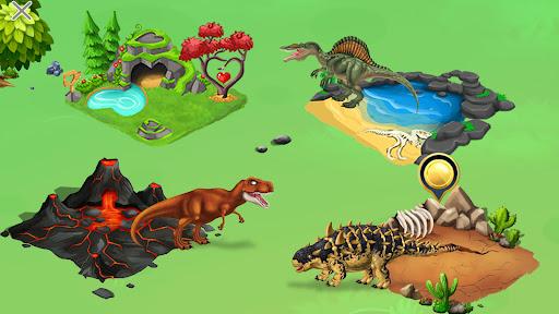 Dino World - Jurassic Dinosaur - Gameplay image of android game