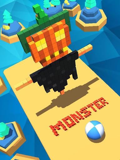 Monster Vs Ball 3D - عکس بازی موبایلی اندروید