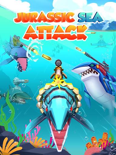 Jurassic Sea Attack - Gameplay image of android game