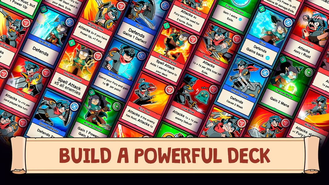 Card Guardians Roguelike Games - Gameplay image of android game