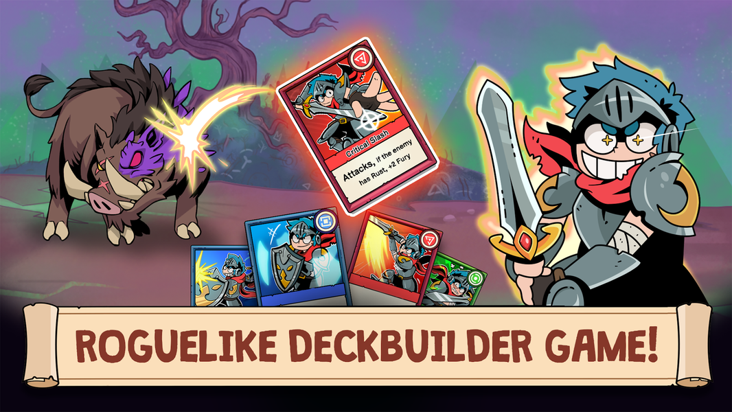 Card Guardians Roguelike Games - Gameplay image of android game