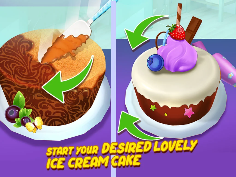 Cake Baking Games : Bakery 3D - عکس برنامه موبایلی اندروید
