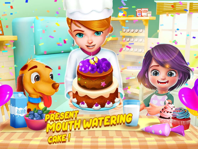 Cake Baking Games : Bakery ۳D - عکس برنامه موبایلی اندروید