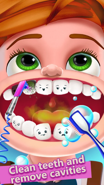 Dentist Inc Teeth Doctor Games - Gameplay image of android game
