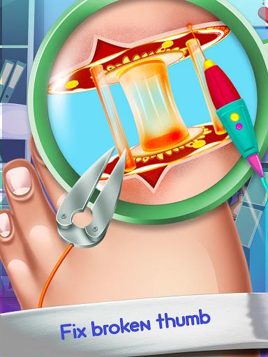 Foot Doctor ASMR Offline Games - Gameplay image of android game