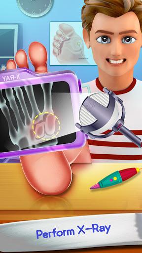 Foot Doctor ASMR Offline Games - Gameplay image of android game