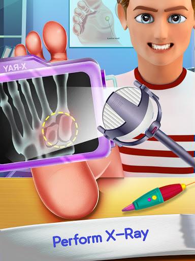 Foot Doctor ASMR Offline Games - Gameplay image of android game