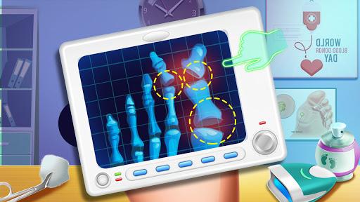 Foot Doctor ASMR Offline Games - Gameplay image of android game