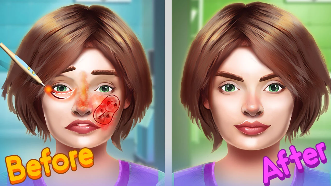 Plastic Surgery Doctor Games - عکس بازی موبایلی اندروید