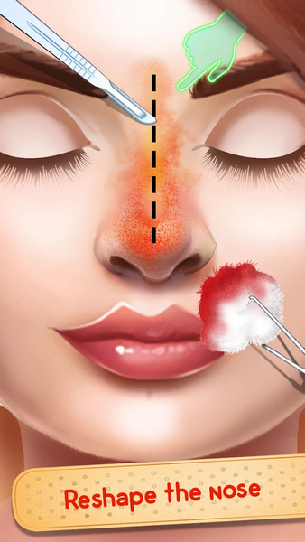 Plastic Surgery Doctor Games - Gameplay image of android game