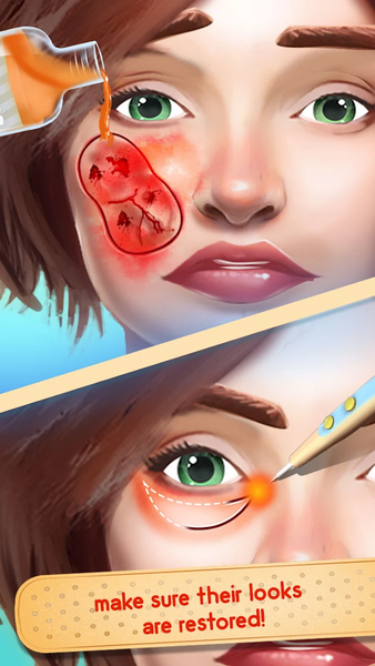 Plastic Surgery Doctor Games - عکس بازی موبایلی اندروید