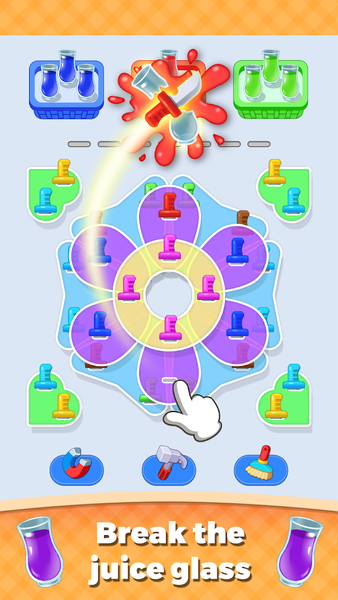 Knife Blast - Jam Puzzle - Gameplay image of android game