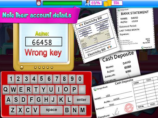 Bank Manager Cash Register Cashier Games For Girls - عکس برنامه موبایلی اندروید