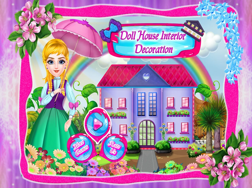 Doll Dream House Decoration - - Gameplay image of android game