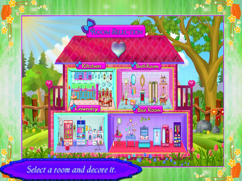 Doll Dream House Decoration - - Gameplay image of android game