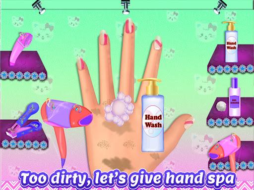 Kitty Nail Salon Girls Games - Gameplay image of android game