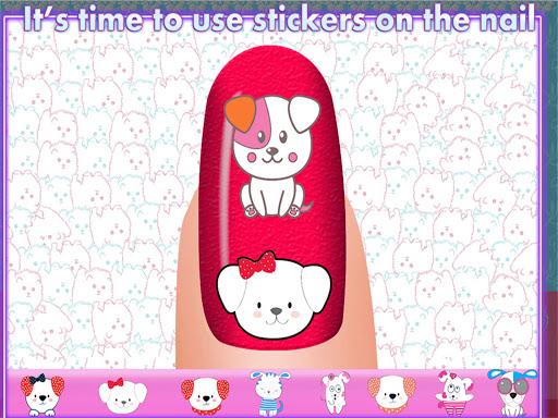 Puppy Fashion Nail Salon - Gameplay image of android game