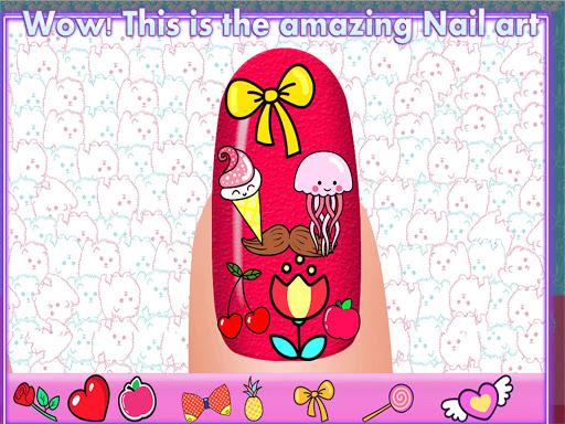 Puppy Fashion Nail Salon - Gameplay image of android game
