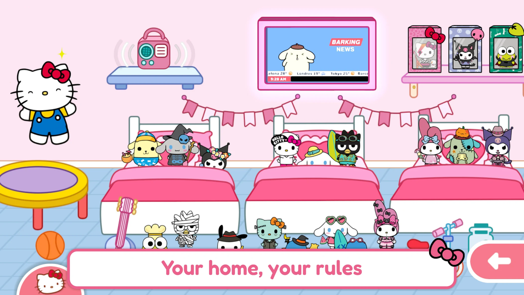 Hello Kitty And Friends World - Gameplay image of android game