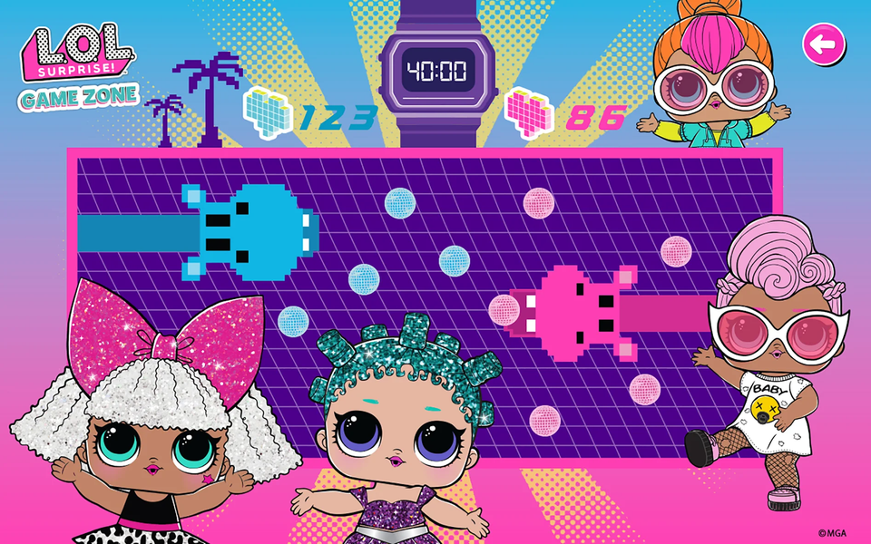 L.O.L. Surprise! Game Zone - Gameplay image of android game