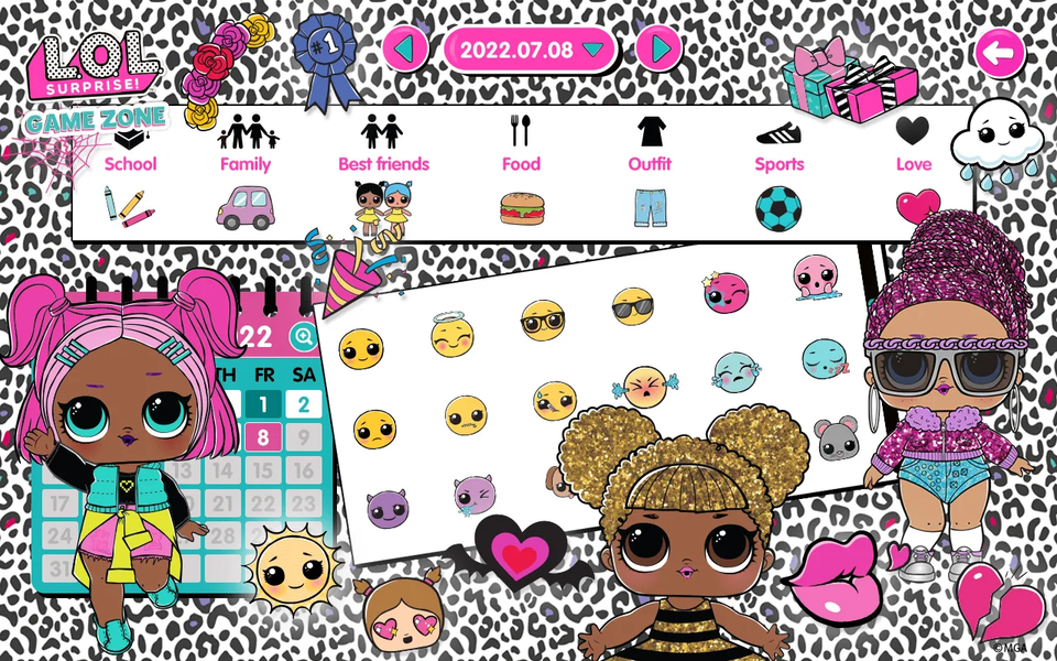 L.O.L. Surprise! Game Zone - Gameplay image of android game