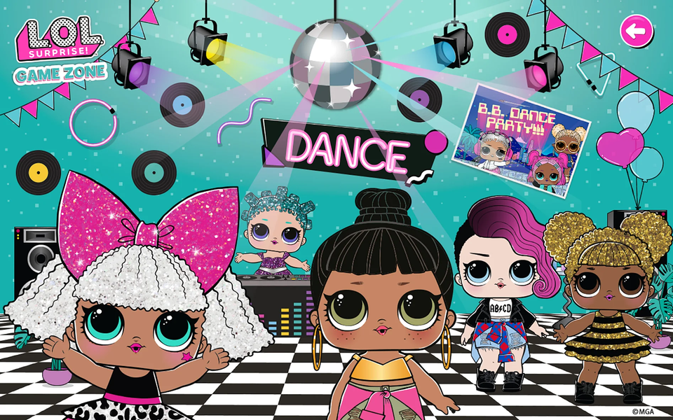 L.O.L. Surprise! Game Zone - Gameplay image of android game