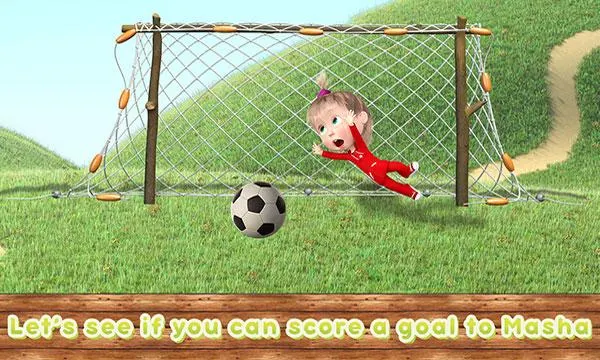 A Day with Masha and the Bear - Gameplay image of android game