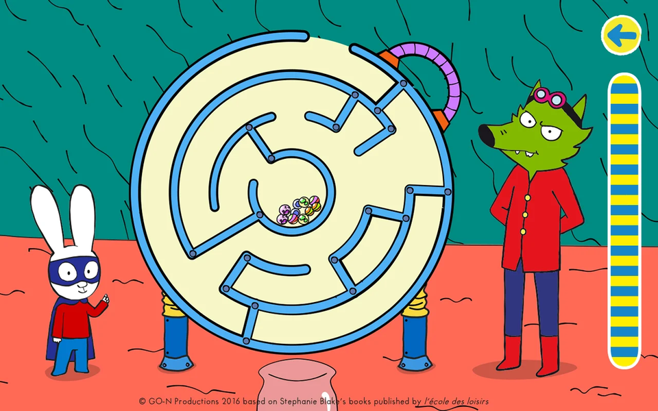 Simon Super Rabbit Vs Pr. Wolf - عکس برنامه موبایلی اندروید