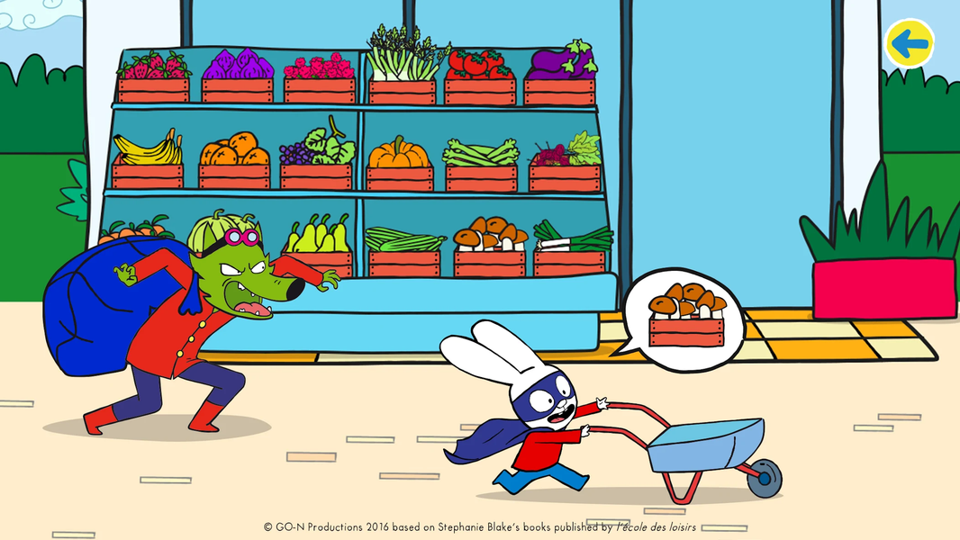 Simon Super Rabbit Vs Pr. Wolf - عکس برنامه موبایلی اندروید