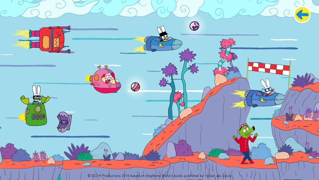 Simon Super Rabbit Vs Pr. Wolf - عکس برنامه موبایلی اندروید