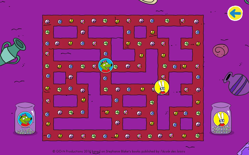 Simon Super Rabbit Vs Pr. Wolf - عکس برنامه موبایلی اندروید