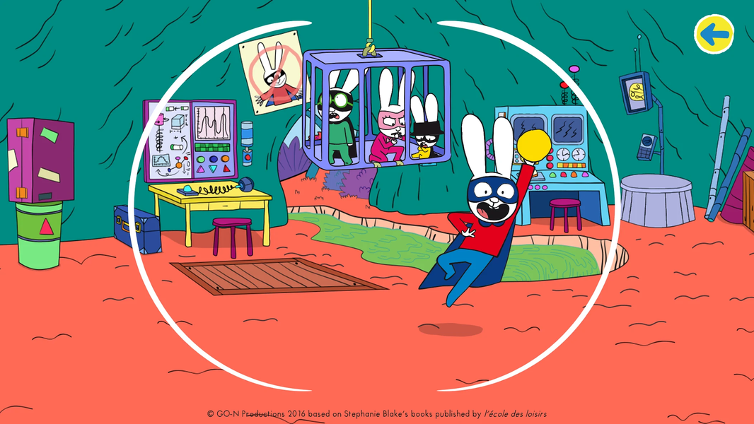 Simon Super Rabbit Vs Pr. Wolf - عکس برنامه موبایلی اندروید