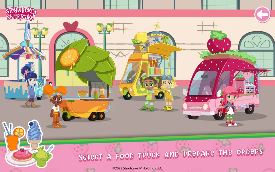 Strawberry Shortcake Big City - Gameplay image of android game