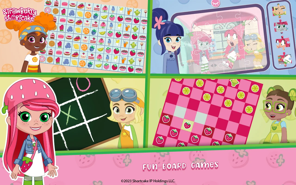 Strawberry Shortcake Big City - عکس بازی موبایلی اندروید
