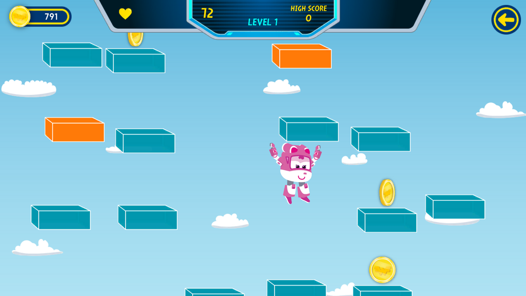 Super Wings Mission Challenge - Gameplay image of android game