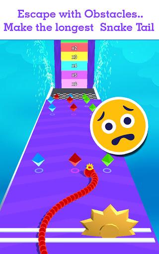 Snake Tail Challenge - Image screenshot of android app
