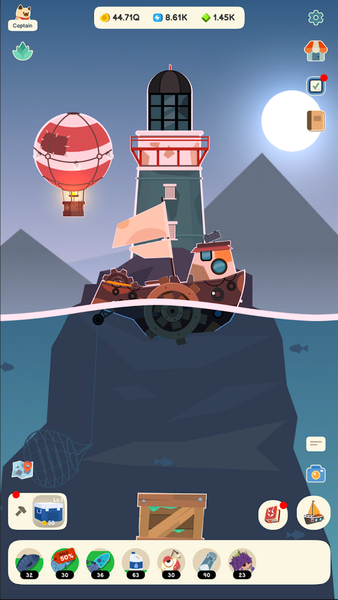 Among Water: Relaxing games - عکس بازی موبایلی اندروید