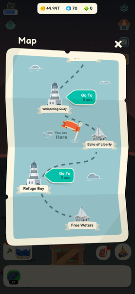 Among Water: Relaxing games - عکس بازی موبایلی اندروید