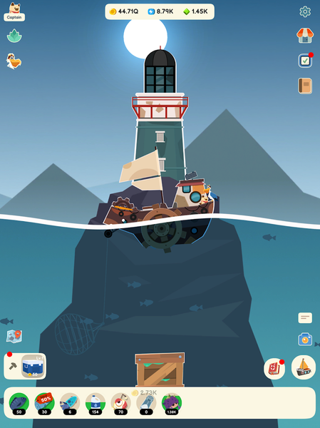 Among Water: Relaxing games - عکس بازی موبایلی اندروید