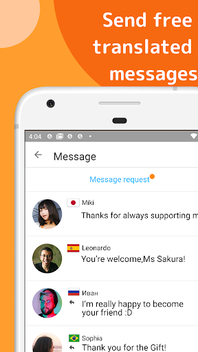 Airtripp:Free Foreign Chat - عکس برنامه موبایلی اندروید