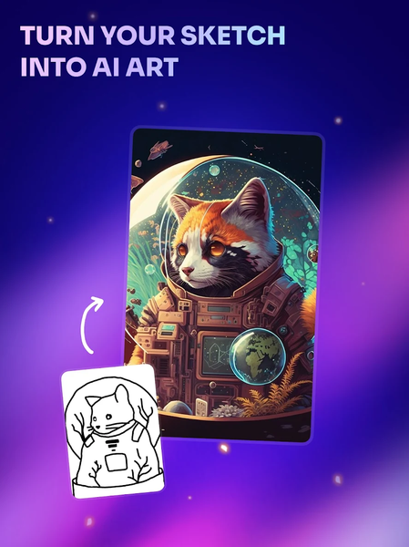 AI Art Generator: AI Picture - عکس برنامه موبایلی اندروید