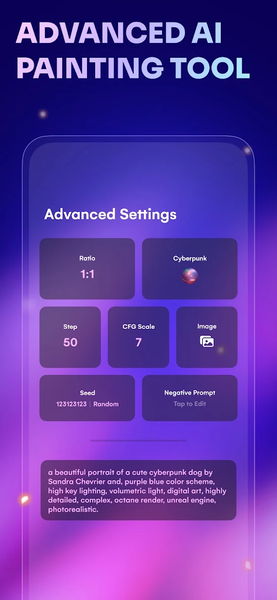 AI Art Generator: AI Picture - عکس برنامه موبایلی اندروید