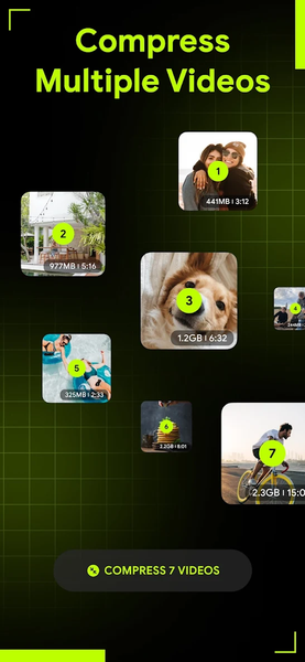 Compress Video Size Reducer - عکس برنامه موبایلی اندروید