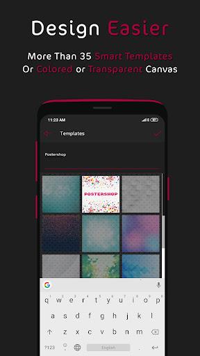 Postershop - Typography Design - Image screenshot of android app