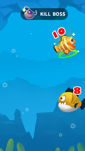 Fish Evolution - Gameplay image of android game