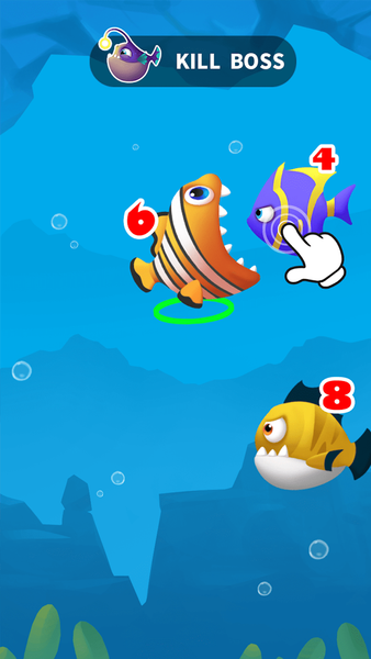 Fish Evolution - Gameplay image of android game