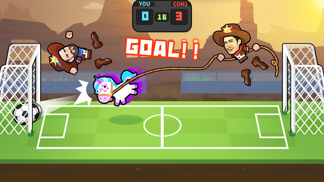 Go Flick Soccer - عکس بازی موبایلی اندروید