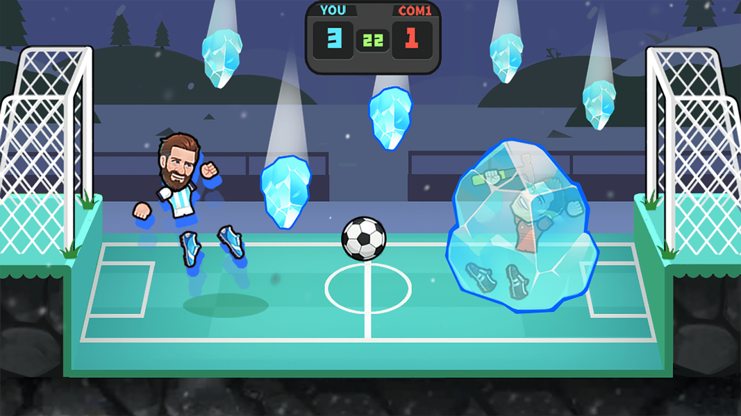 Go Flick Soccer - Gameplay image of android game