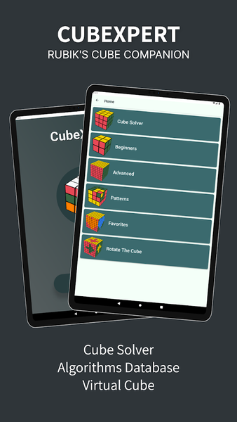 Rubiks Cube Solver CubeXpert - عکس بازی موبایلی اندروید